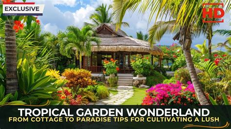  Designing Your Tropical Paradise:  Cultivating Beauty and Serenity Through Lush Foliage